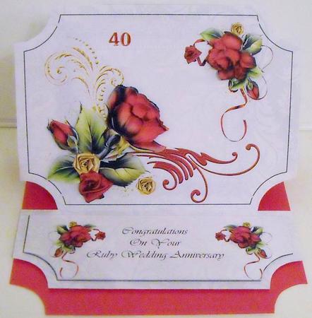 Ruby Wedding Anniversary by Pam Stubley