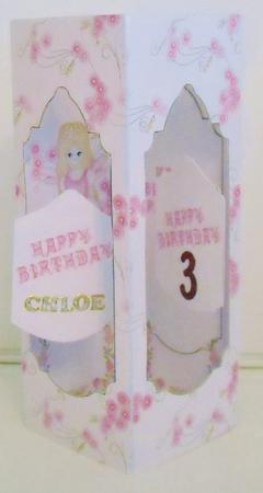 Tower Card - Pink Princess by Pam Stubley