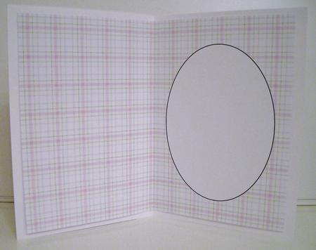 Pink Check Insert 1 by Pam Stubley