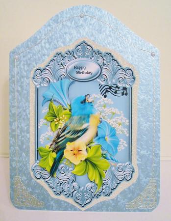 Birdsong in Ornament Frame by Pam Stubley