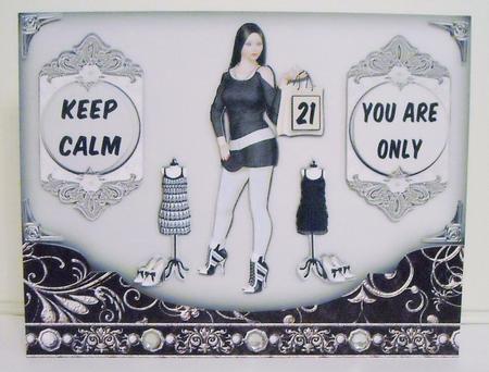 Keep Calm You Are Only  -  by Pam Stubley