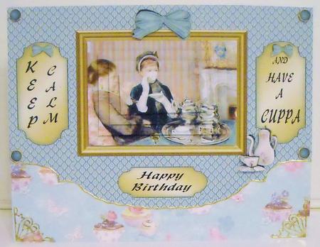 Keep Calm and Have a Cuppa by Pam Stubley