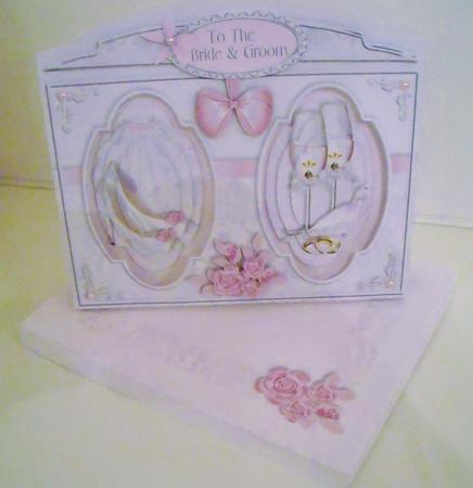 Stand-alone Easel Card Kit - Wedding Wonder by Pam Stubley