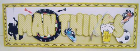 Man Things Large Dl by Pam Stubley