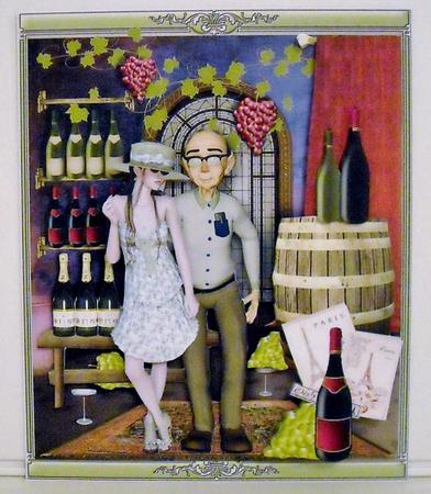 Dad or Grand Pa's Wine Cellar Mini Kit by Pam Stubley