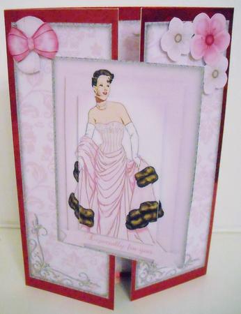 Vintage Fashion Beauty Gate Fold Mini Kit by Pam Stubley
