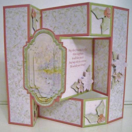 Frosty Morning on the Lake Tri Shutter Card Mini Kit by Pam Stubley