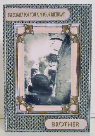 Steamtrain Metallic by Pam Stubley