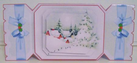 Vintage Christmas Cracker Card by Pam Stubley