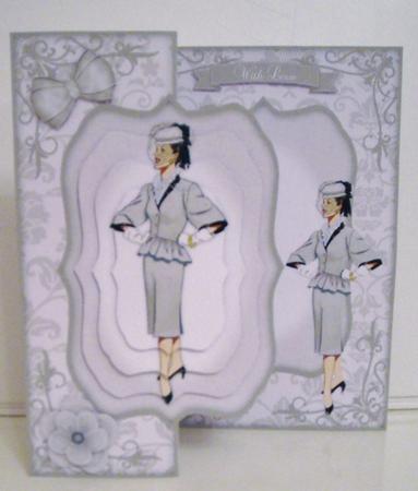 Vintage Fashion Beauty Fold Back Mini Kit by Pam Stubley