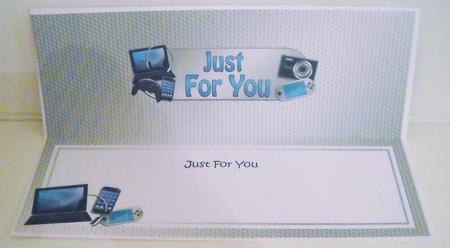Just for You Gadgets & Gizmos Matching Large Dl Insert by Pam Stubley