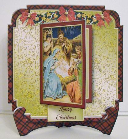 Holy Nativity Poetry Book Card Mini Kit by Pam Stubley