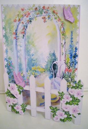 Picket Fence and Archway Mini Kit by Pam Stubley