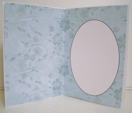 Sun Faded Floral Insert Mint 2 by Pam Stubley