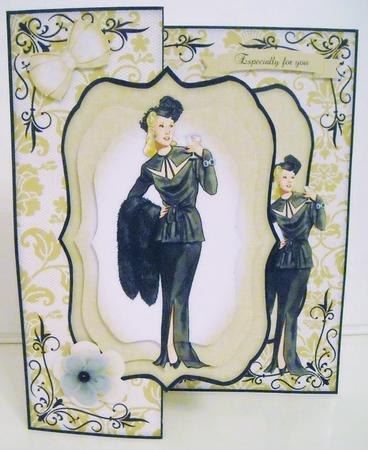 Vintage Fashion Beauty Fold Back Mini Kit by Pam Stubley