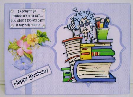 Stella Worked Hard Retirement/birthday by Pam Stubley