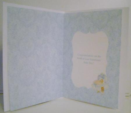 Handsome Baby Boy Insert by Pam Stubley