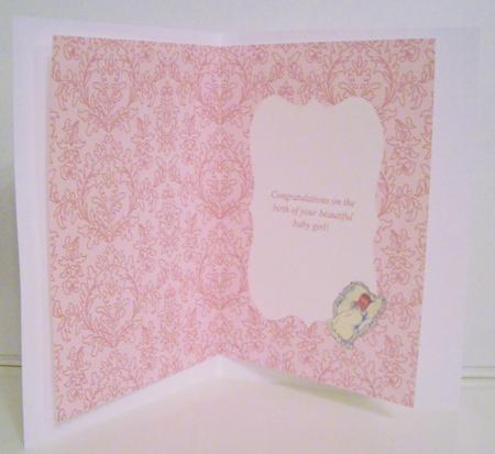 A Beautiful Baby Girl Insert by Pam Stubley