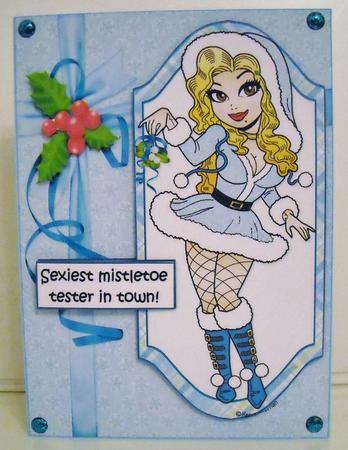 Merry Christmas Partner Quick Card by Pam Stubley