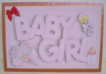 Chunky Baby Girl Writing by Pam Stubley