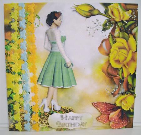 1950's Lady Reflects Mini Kit by Pam Stubley