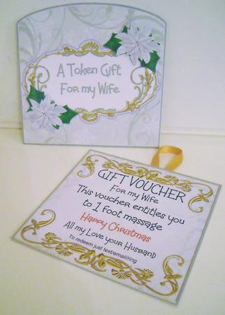Wife Treat Foot Massage Christmas Gift Pocket Mini Kit by Pam Stubley