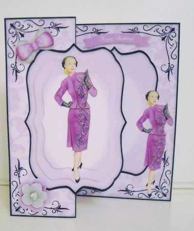 Vintage Fashion Beauty Fold Back Mini Kit by Pam Stubley