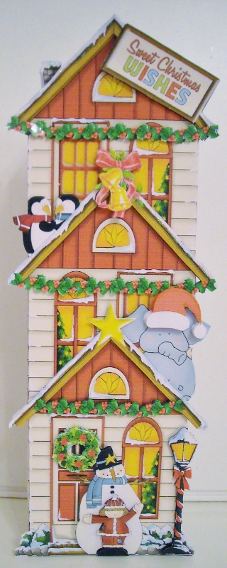 Long Tall Alley Large Dl Mini-kit - Christmas Timbers by Pam Stubley