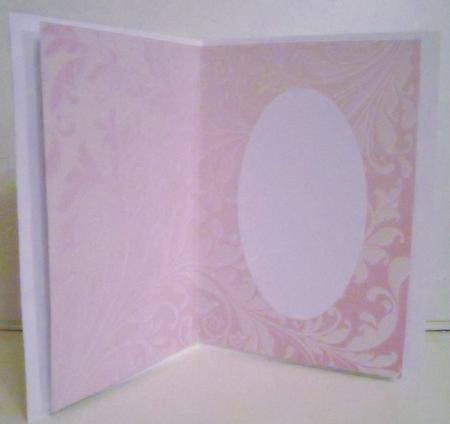 Swirly Gradient Sand Pink Insert by Pam Stubley