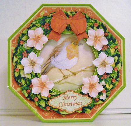 Christmas Wreath Builder Robin Mini Kit by Pam Stubley