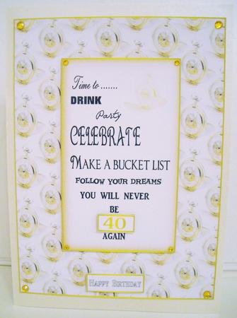 Time to Make a Bucket List by Pam Stubley