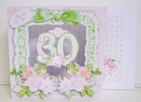 Open Box 3D Card Kit - Pretty at 30 by Pam Stubley