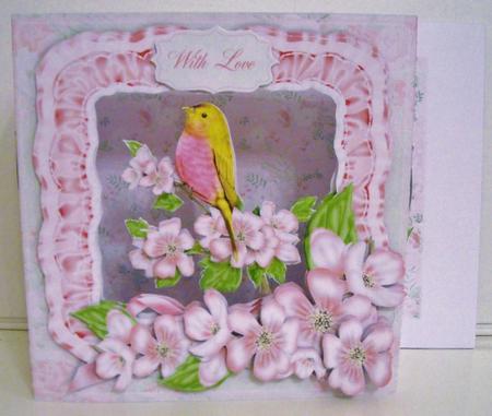 Open Box 3D Card Kit - Songbird by Pam Stubley