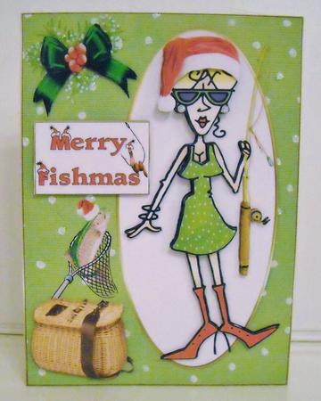 Rita Merry Fishmas by Pam Stubley