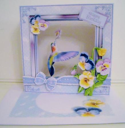 Open Box 3D Card Kit - Thoughts of Spring by Pam Stubley