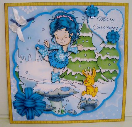 Sugar Plum Blues Christmas Ballet Mini Kit by Pam Stubley