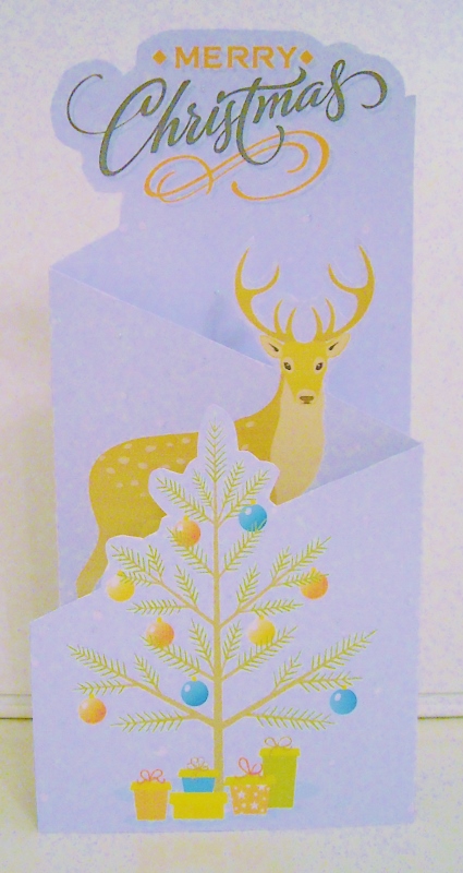 Christmas Deer Cascade by Pam Stubley