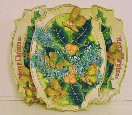 Christmas Butterflies by Pam Stubley