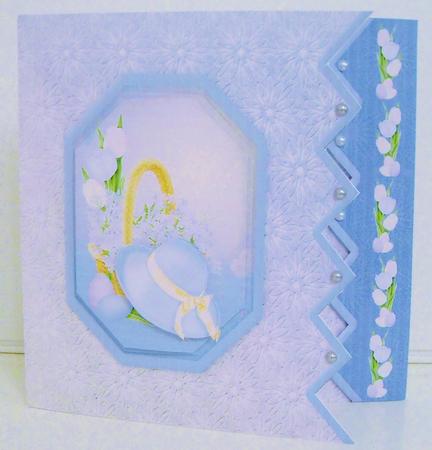Easter Basket Zig Zag Border Mini Kit by Pam Stubley