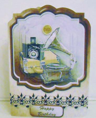 Vintage Sound and Vision Fancy Frame Mini Kit by Pam Stubley