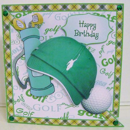 Diagonal Fold - Golf Hat by Pam Stubley