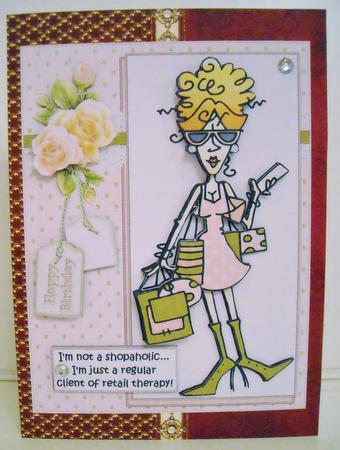 Rita is a Fan of Shopping by Pam Stubley