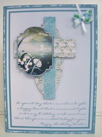Birthday Cluster - Heron by Pam Stubley