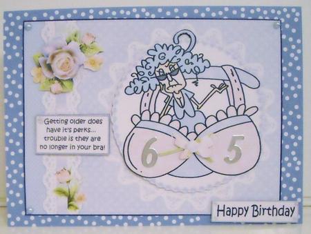 Stella Perks of Getting Older Quick Card by Pam Stubley