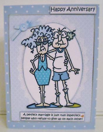 Stella and Gus Anniversary Quick Card by Pam Stubley