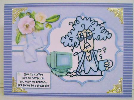 Stella is Having a Great Day Quick Card by Pam Stubley