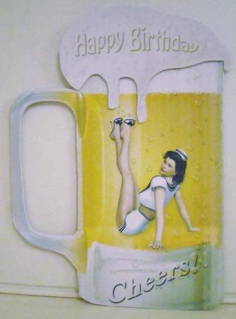 Beer Mug Cheers! by Pam Stubley
