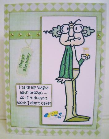 Gus and His Happy Pills Quick Card by Pam Stubley