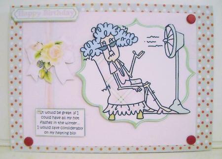 Stella and Her Heating Costs Quick Card by Pam Stubley