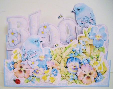 Words & Pictures Stepper Mini-kit - Bloom by Pam Stubley